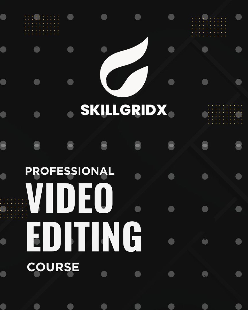 Professional Video editing course